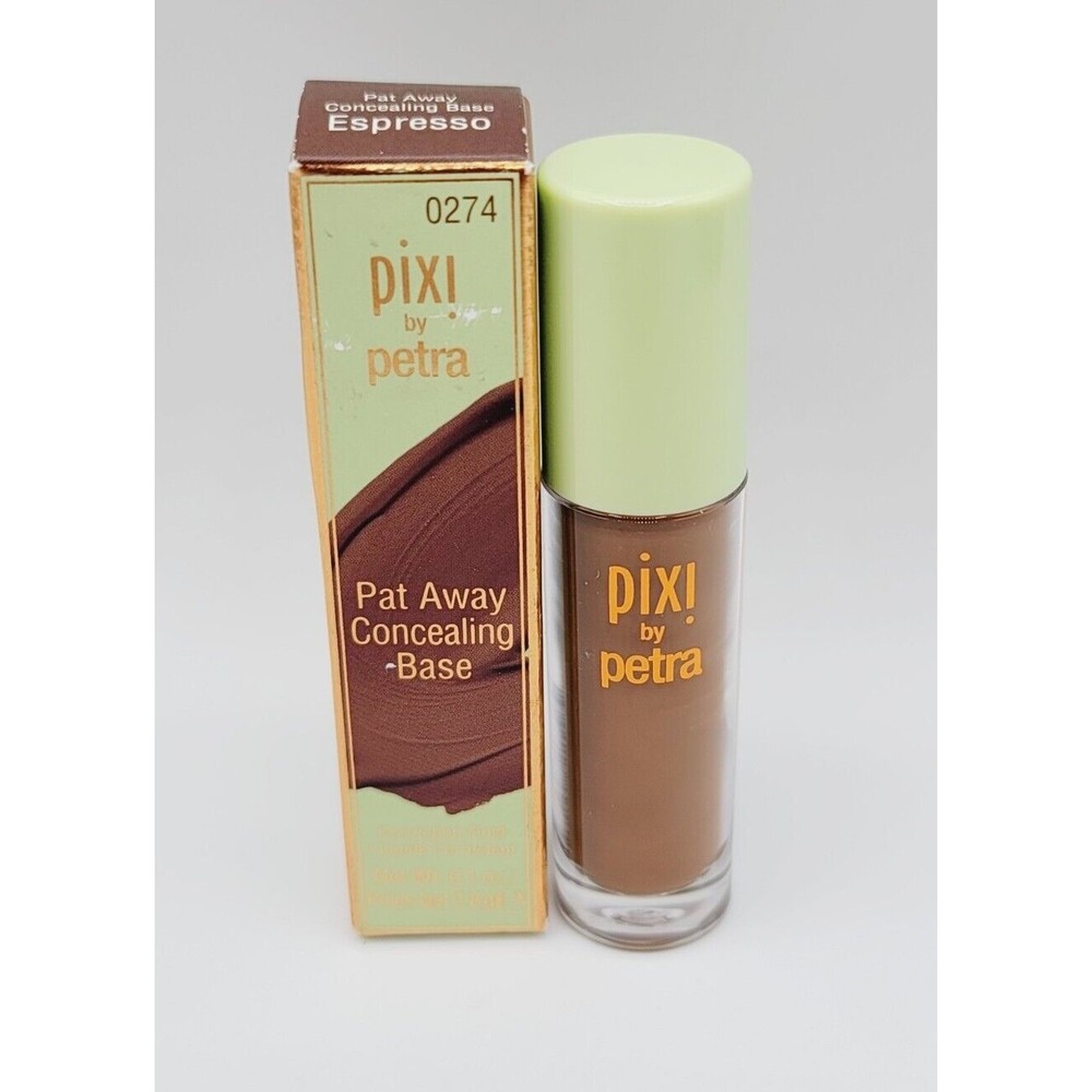 Pixi By Petra Pat Away Concealing Base Correction Fluid Espresso 0.1 oz 0274